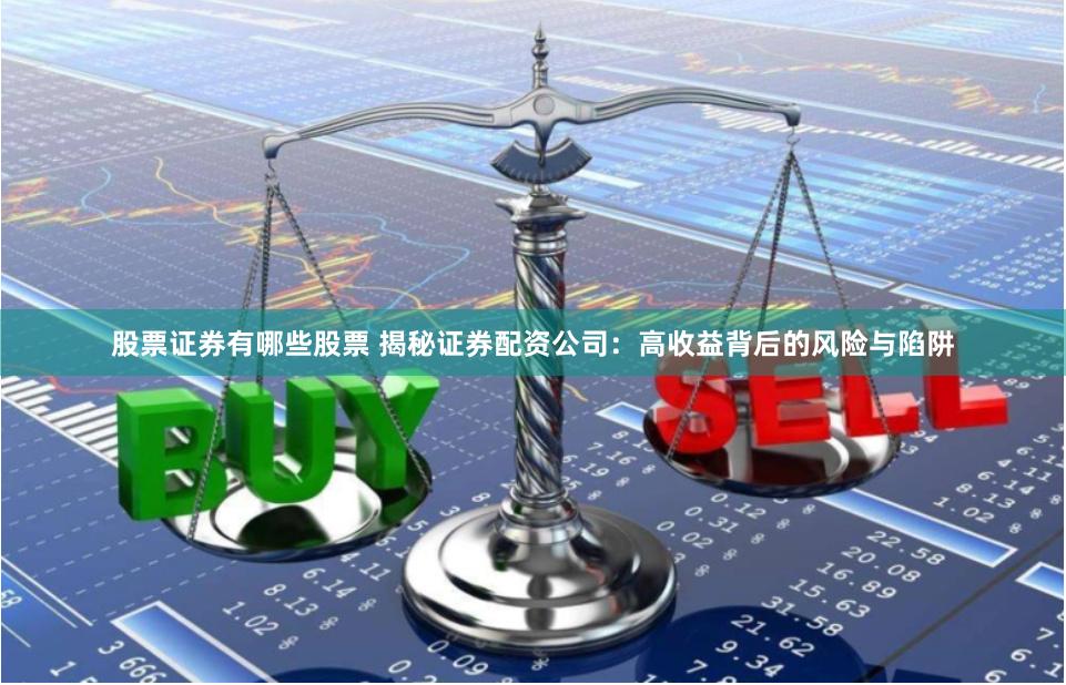 股票证券有哪些股票 揭秘证券配资公司：高收益背后的风险与陷阱